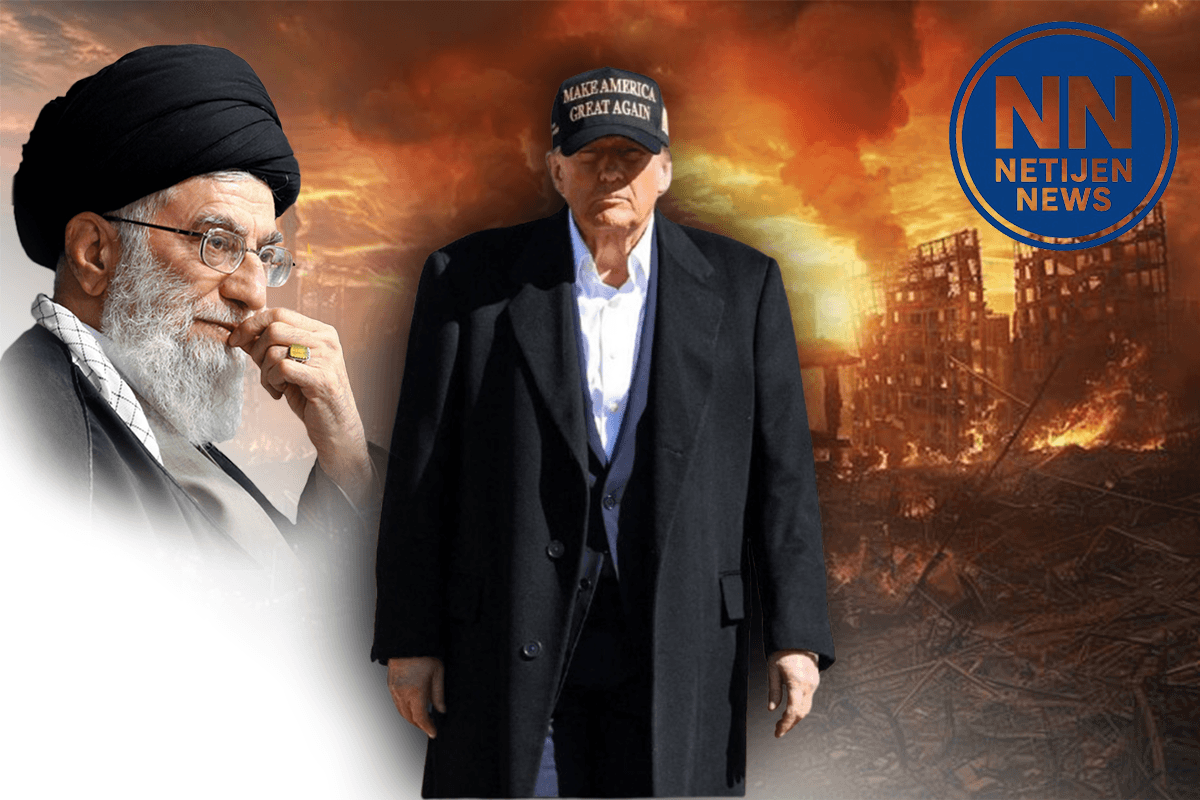 trump gempur iran