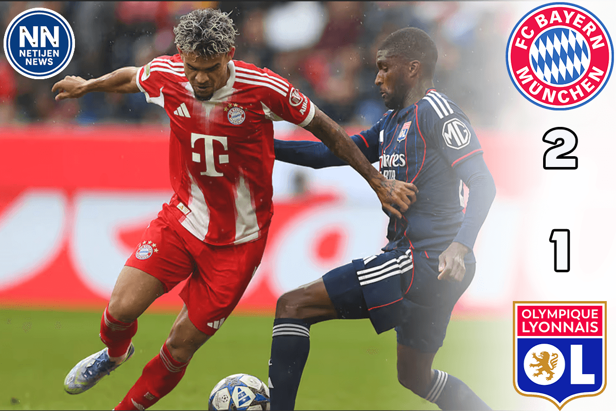luis diaz berhasil membawa munchen kalahkan lyon