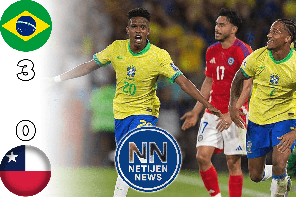 Brasil vs Chili: 3 Gol Spektakuler di Maracana