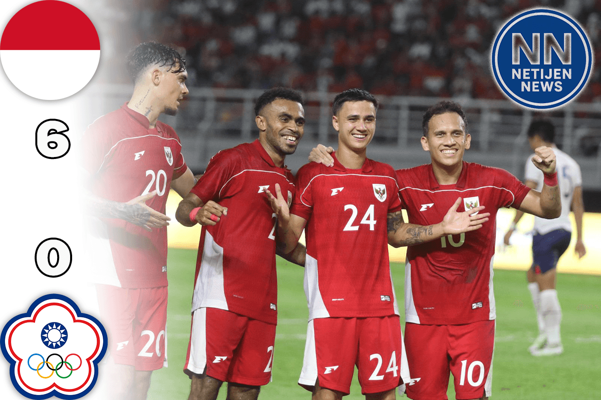 Indonesia vs Chinese Taipei: 6 Gol Spektakuler di Surabaya