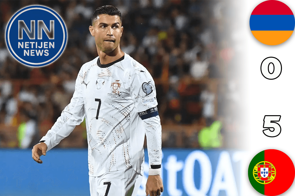 Armenia vs Portugal: 5 Gol Spektakuler Ronaldo dkk!