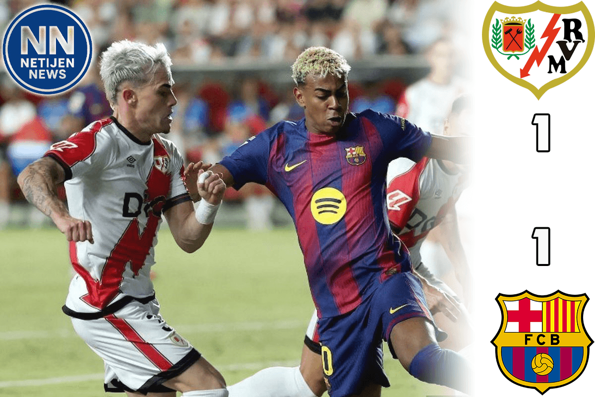 Rayo vs Barcelona: 5 Drama Panas Hasil Imbang 1-1